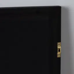 Black and White Circle Shadow Box