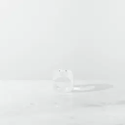 Cubic Small Crystal Glass Candle Holder