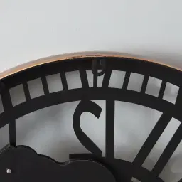 Miranda Antique Brass Colour Wall Clock