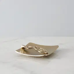 Gold Serviette Holder