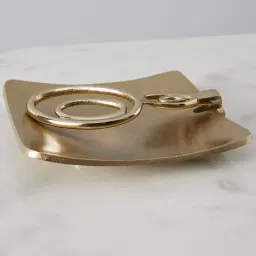 Gold Serviette Holder