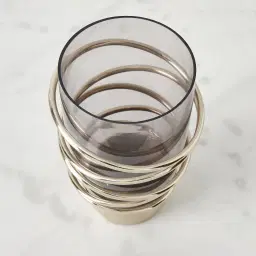 Small Black Luster Vase