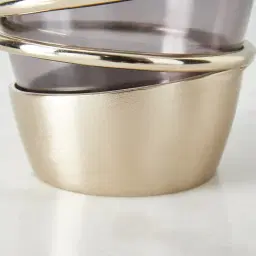 Small Black Luster Vase