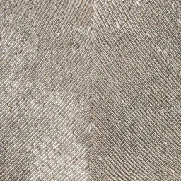 Silver Embroidered Cushion