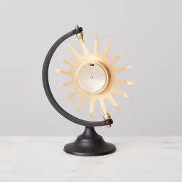 Sundial Table Clock