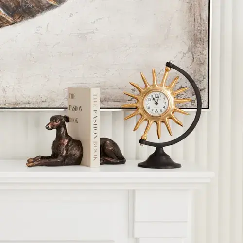 Sundial Table Clock