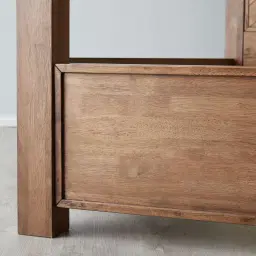 Regina Wooden Veneer King Bed