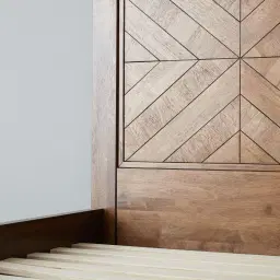 Regina Wooden Veneer King Bed