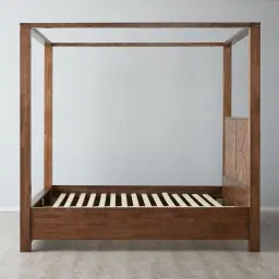 Regina Wooden Veneer Queen Bed