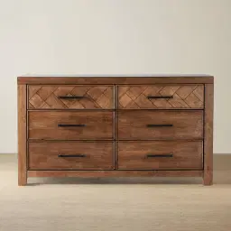 Regina Wooden Veneer Dresser