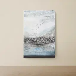 Sea Mist Abstract Painting