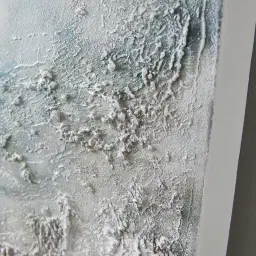 Sea Mist Abstract Painting