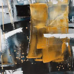 Winter Solstice Abstract Painting