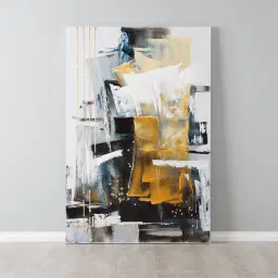 Winter Solstice Abstract Painting