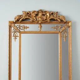 Perry Antique Gold Rectangle Mirror
