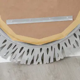 Waverly Antique Gold Round Mirror