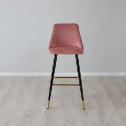 Winston Bar Stool - Pink