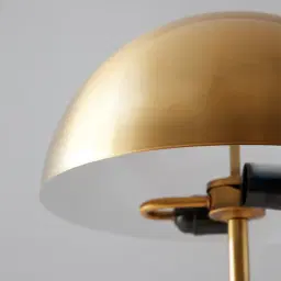 Winnie Brushed Gold Metal Table Lamp 