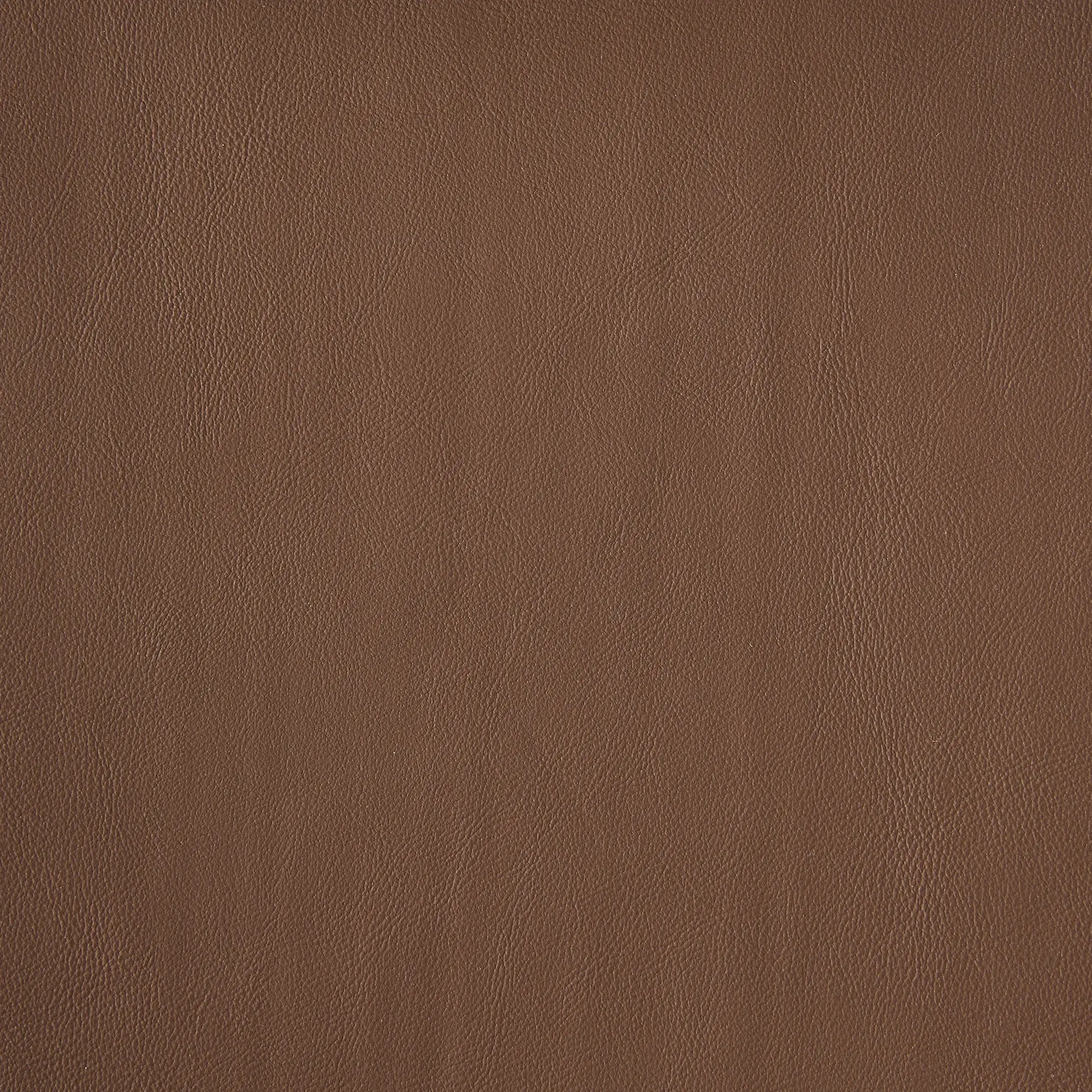 Quinn Brown Vegan Leather Dining Chair - Brass Colour Legs