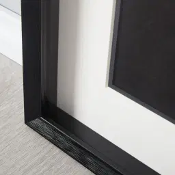 Twin Silver Leaf Shadow Box 