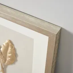 Twin Gold Leaf Shadow Box 