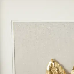 Twin Gold Leaf Shadow Box 