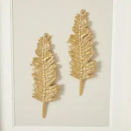 Cycas Gold Leaf Shadow Box 