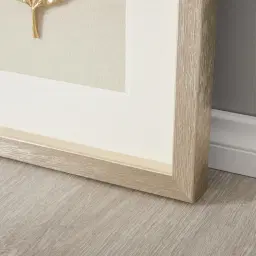 Maple Gold Leaf Shadow Box 