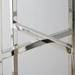 Ruby Tiered Shelf - Silver