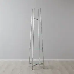 Ruby Tiered Shelf - Silver