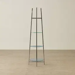 Ruby Tiered Shelf - Silver