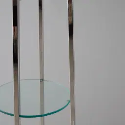 Ruby Tiered Shelf - Silver