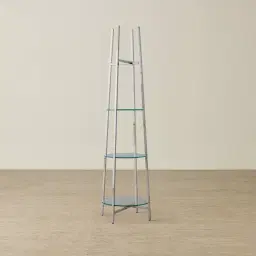 Ruby Tiered Shelf - Silver