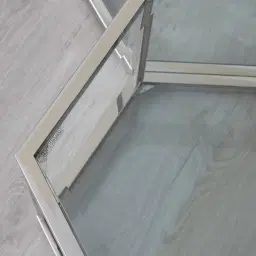 Hexagonal Side Table 35cm - Silver