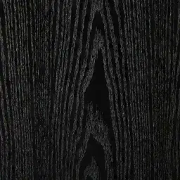 Eugenie Black Wooden Veneer Bookshelf