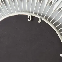 Feather Round Mirror 86cm