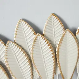 Feather Round Mirror 86cm