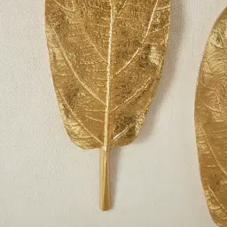 Sallow II Gold Leaf Shadow Box 