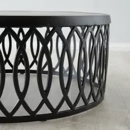 Evelyn Black Coffee Table