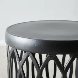 Evelyn Black Side Table