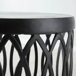 Evelyn Black Side Table