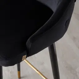 Winston Bar Stool - Black 