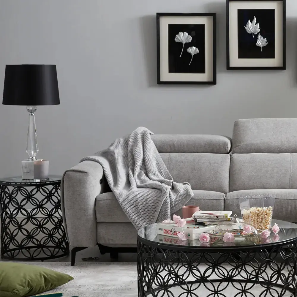 Bianca Black Side Table