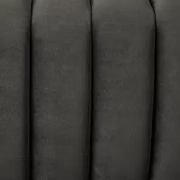 Astoria III Charcoal Velvet 2-Seater Sofa 