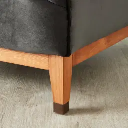 Astoria III Charcoal Velvet Occasional Chair 