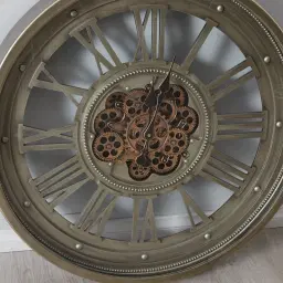 Nicolo Antique Grey Wall Clock