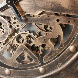 Armani Antique Copper  Wall Clock