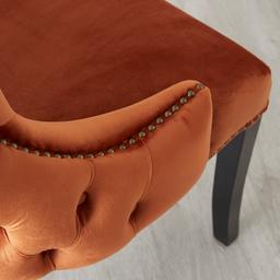 Camille Dining Chair - Orange 