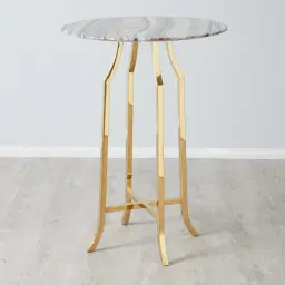 Odessa Marble Bar Table