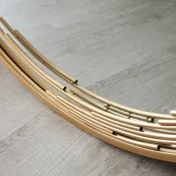 Jubilee Gold Round Mirror